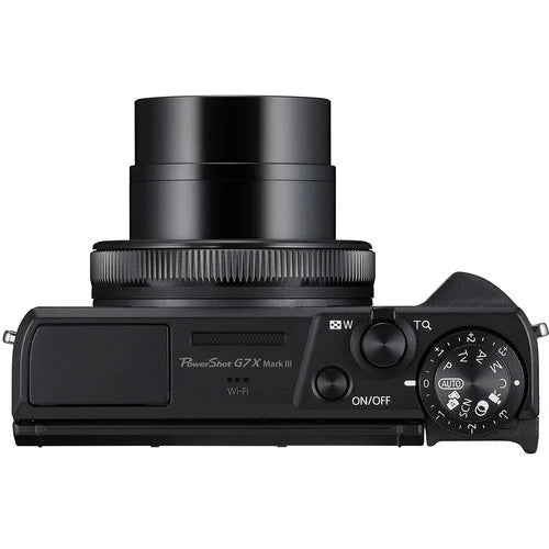 Canon PowerShot G7 X Mark III Black – 20.1MP 4K Vlogging Camera, Live Streaming, YouTube & Content Creators
