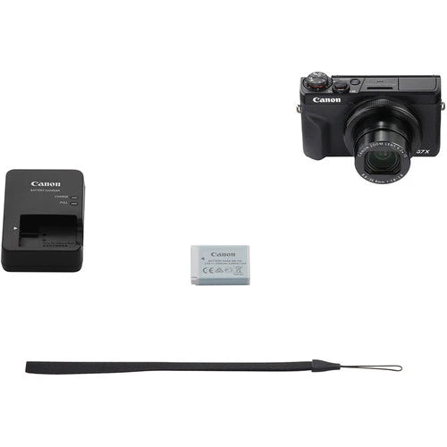 Canon PowerShot G7 X Mark III Black – 20.1MP 4K Vlogging Camera, Live Streaming, YouTube & Content Creators